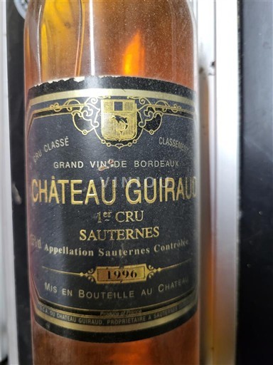 Bordeaux Sauternes Premier Cru Château Guiraud 1990