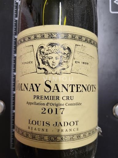 Bourgogne Không được chỉ định Premier Cru Louis Jadot Volnay Santenots 2017