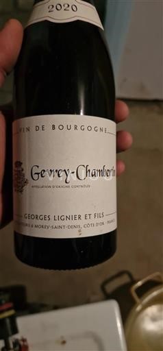 Burgundi Gevrey-Chambertin Georges Lignier et Fils 2020