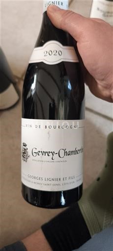 Borgogna Gevrey-Chambertin Georges Lignier et Fils 2020