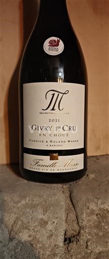 Borgoña Givry Premier Cru Famille Masse En Choué 2021
