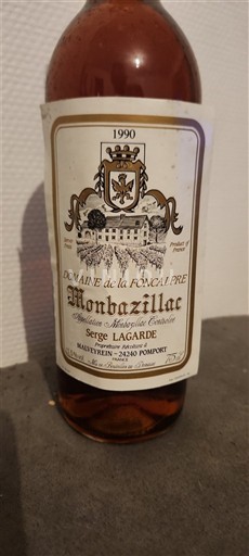 Sydvestfrankrig Monbazillac Domaine La Foncalpre 1990