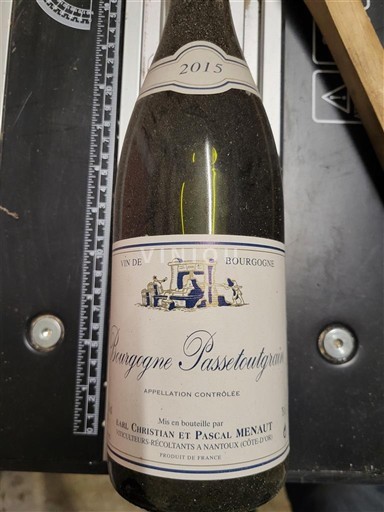 Bourgogne Bourgogne-passetoutgrain Christian et Pascal Menaut 2015