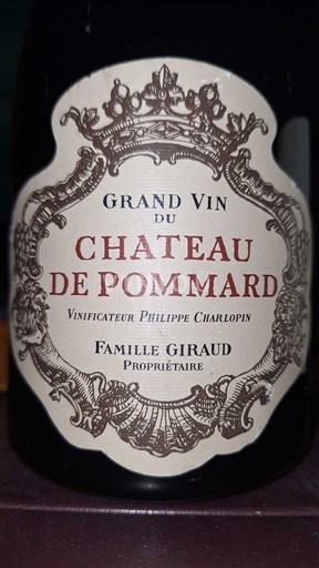 Burgundsko Pommard Château Pommard 2004