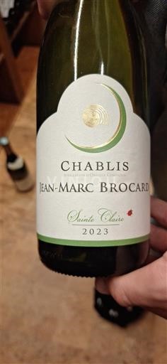 Burgundsko Chablis Domaine Jean-Marc Brocard Sainte Claire 2023