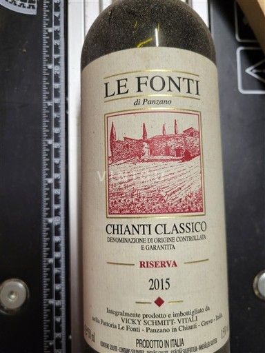 Tuscany Chianti Classico Le Fonti di Panzano Riserva 2015
