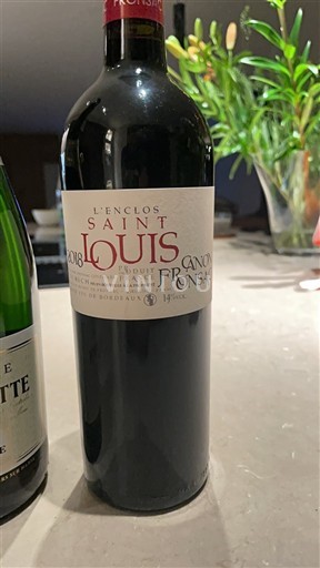 Bordeaux Canon-Fronsac L'Enclos Saint Louis 2018