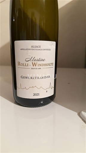 Alsacia Martine Rolli-Windholtz Gewurztraminer 2021