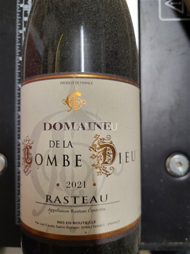 Valle del Ródano Rasteau Domaine La Combe Dieu 2021
