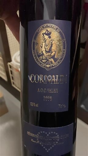 Valais Cave St. Pierre Cornalin 2009