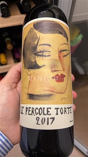 Víno Rouge sec Le Pergole Torte Montevertine 2017 Itálie Toskánsko IGT