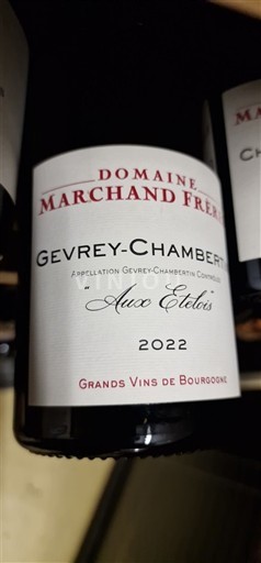 Burgundija Dževre-Šamberten Domaine Marchand Frères Aux Etelois 2022