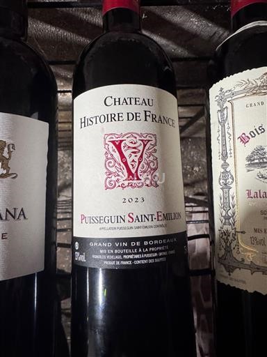 Bordeaux Puisseguin-saint-émilion Château Histoire de France 2023