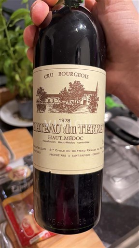 Bordeaux Haut-Médoc Cru Bourgeois Château Terrefort 1978