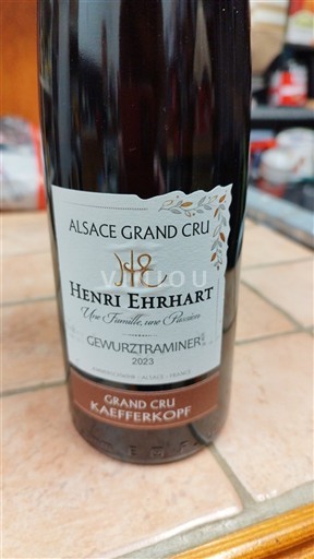 Alsácia Não especificado Grand Cru Henri Ehrhart 2023