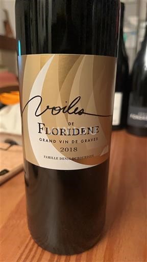 Bordéus Graves Château Floridene Vioiles 2018