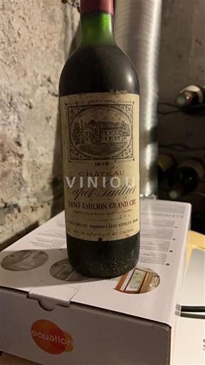 Bordeaux Saint-Émilion Grand Cru Château Capet-Guillier 1978