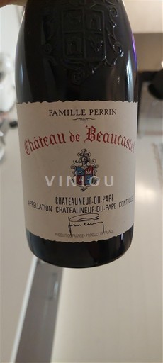 Vallée du Rhône Châteauneuf-du-pape Château de Beaucastel 2001