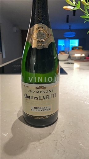 Peneča vina Blanc brut Réserve Belle Cuvée Charles Lafitte Non millésimé Francija Šampanja Šampanjec AOC