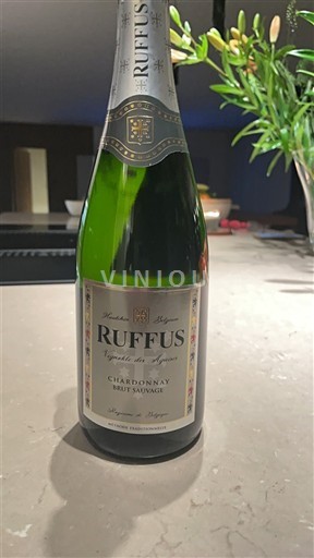 Vallonia Sambre ja Meuse -laakson viinit Ruffus Chardonnay Brut Sauvage Ei vuosikertaa