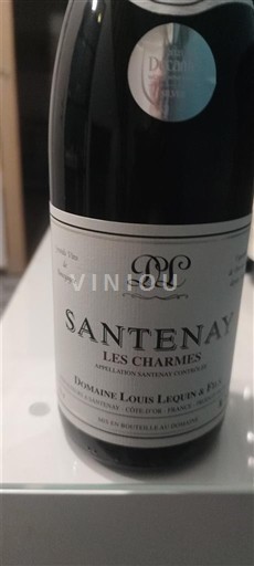 Borgoña Santenay Domaine Louis Lequin & Fils Les Charmes 2019