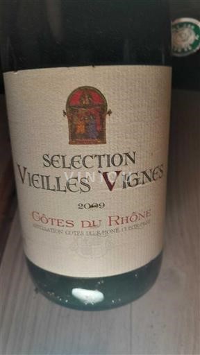 Vallée du Rhône Côtes-du-rhône Sélection Vieilles Vignes 2009