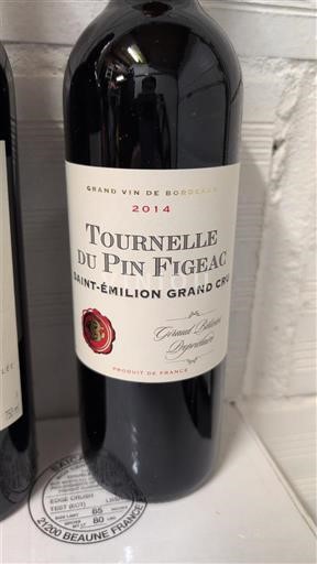 Bordeaux Saint-Émilion Grand Cru Grand Cru Tournelle du Pin Figeac 2014