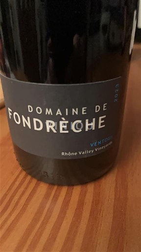 Vallée du Rhône Ventoux Domaine Fondrèche 2023
