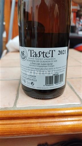 Südwestfrankreich Côtes de Gascogne Domaine Guilhon d'Aze Tastet 2021