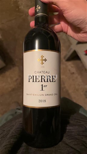 Burdeos Saint-Émilion Gran Cru Grand Cru Château Pierre 1er 2018