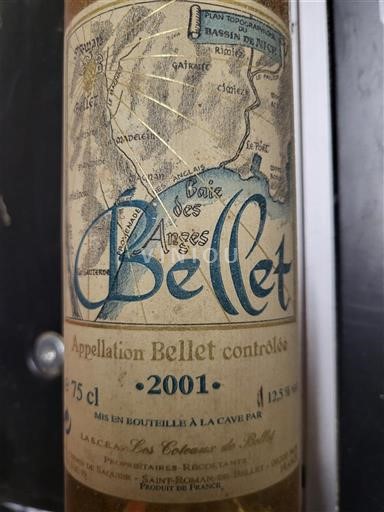 Provence Bellet Les Coteaux de Saint-Roch Baie des Anges 2001