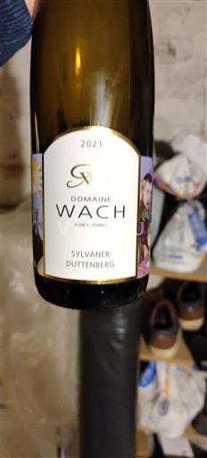 Alsacia Domaine Wach Sylvaner Duttenberg 2021
