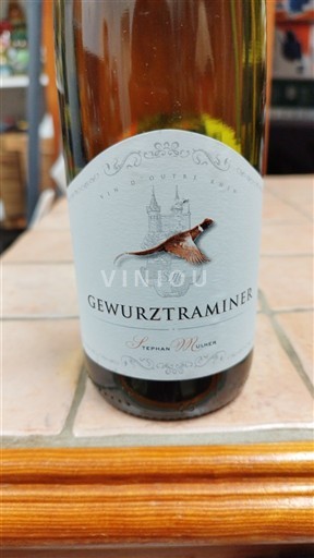 Alsasko Gewürztraminer Vin d'Outre Rhin Stephan Musser 2023