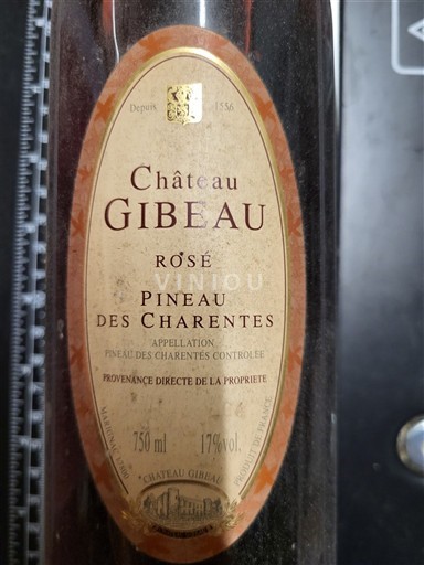 Poitou-Charentes Pineau-des-Charentes Château Gibeau Não Sazonado