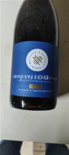 Valle del Ródano Grignan-les-Adhémar Mathieu & Bastien Rozel 2024