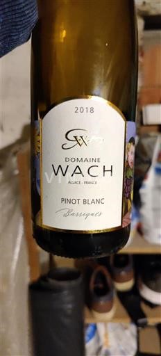 Alsacia Domaine Wach Prestige 2018