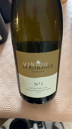 Languedoc y Rosellón País de Oc Domaine La Romance N°1 2021