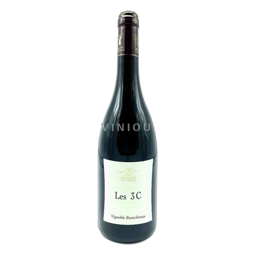 Vini Rouge sec Les 3 C 2023 Francia Valle della Loira Anjou Villages AOC