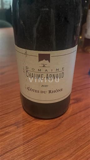 Valle del Rodano Côtes-du-Rhône Domaine Chaume-Arnaud 2020