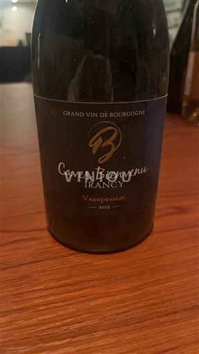 Burgundi Irancy Caves Bienvenu Veaupessiot 2019