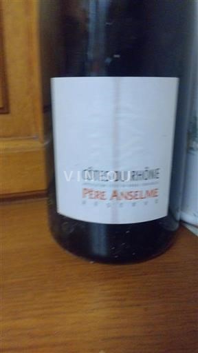 Vine Rouge sec Père Anselme Non millésimé Frankrig Rhône-dalen Côtes-du-Rhône AOC