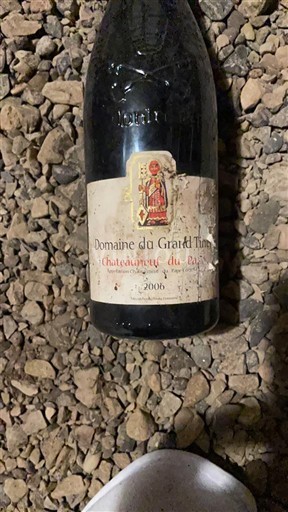 Rhônen laakso Châteauneuf-du-Pape Domaine Grand Tinel 2006