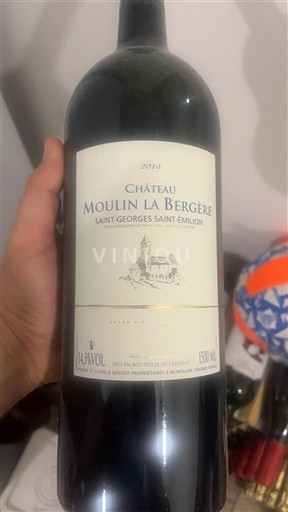Burdeos Saint-Georges-Saint-Émilion Château Moulin La Bergère 2015