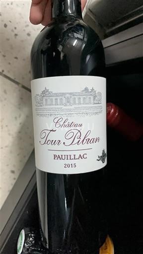 Bordeaux Pauillac Château Tour Pibran 2015