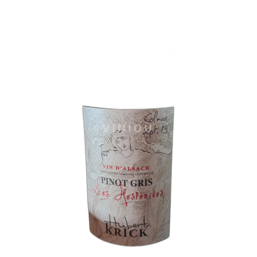 Alsácia Pinot gris Hubert Krick Les Hespérides 2018