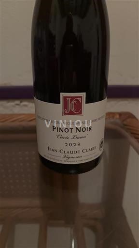 Rượu vang Rouge sec Cuvée Lucien Jean-Claude Claire 2023 Pháp Các vùng miền Đông Saône-et-Loire IGP