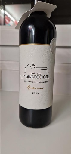 Bordeaux Lussac-saint-émilion Château La Grande Clotte Amphore-raisins 2023