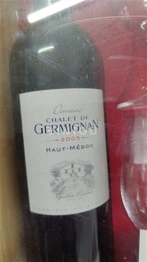 Bordeaux Haut-Médoc Domaine Chalet de Germignan 2005