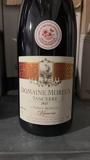 Loiren laakso Sancerre Domaine Moreux Vingarcan 2023