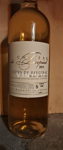 Sudoeste Côtes de Bergerac Château Lirepial 2015